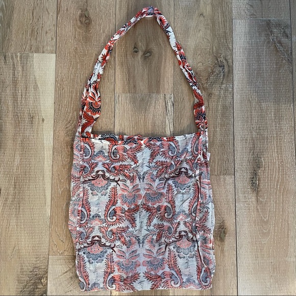 Free People Medium Reusable Shopping Tote Shoulder Bag - Picture 4 of 4